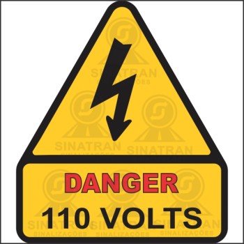 Danger - 110 volts 